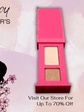 Clinique All About Shadow Duo in 04 Ivory Bisque I Bronze Satin 0.06 Oz